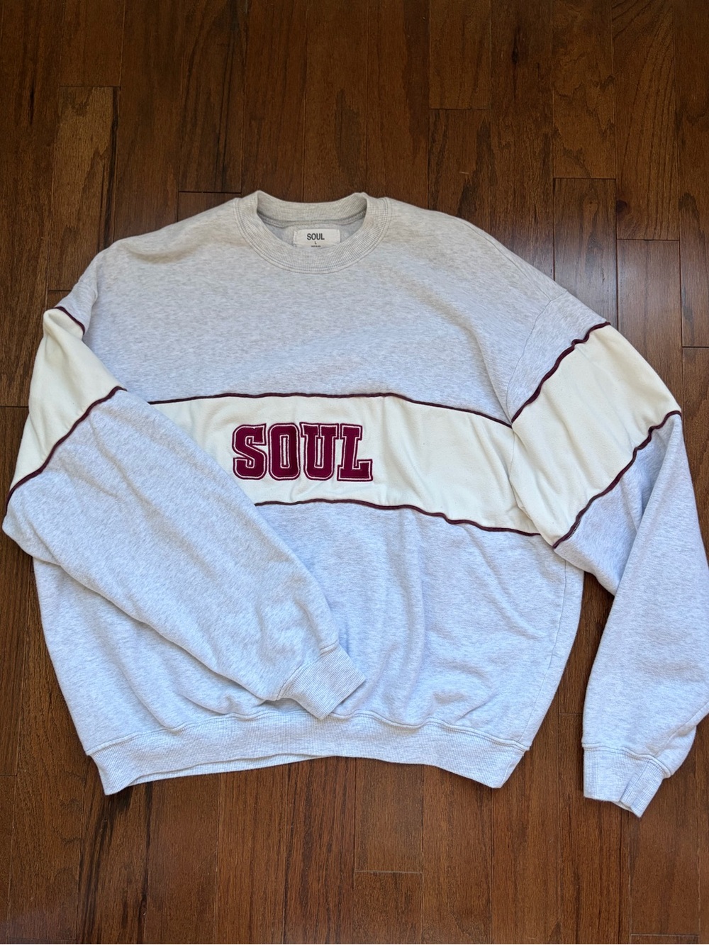 soulcycle oversized crew neck